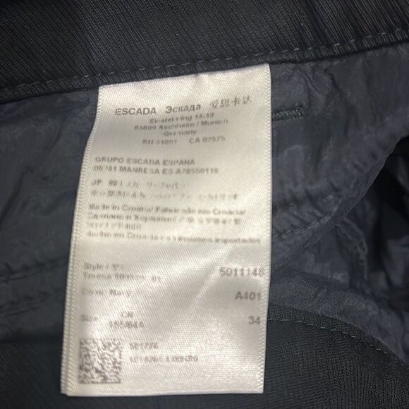 Escada jeans black size 34 - Picture 5 of 6